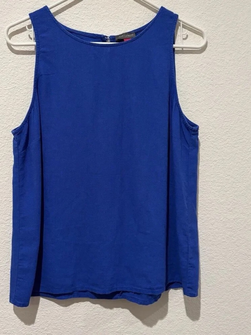 Sleeveless Royal Blue Women's Tank Top